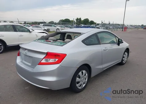 2012 Honda Civic Lx from USA, damaged, VIN 2HGFG3B57CH518835